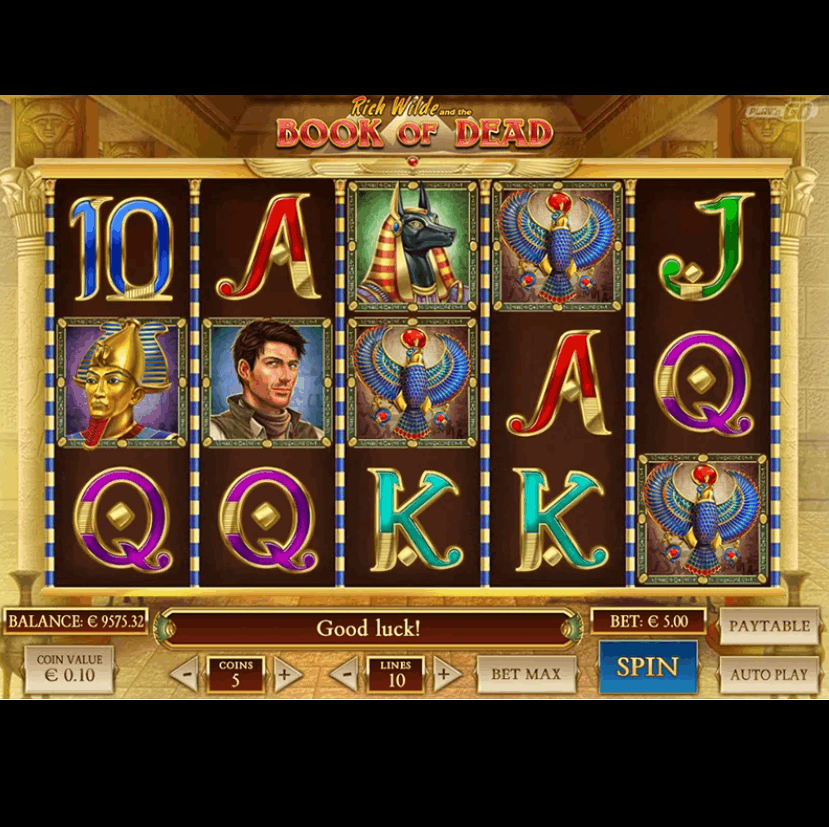 X1casino - book-of-dead- jeu machine a sous